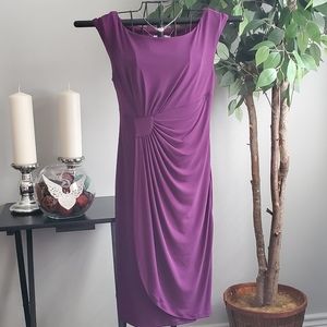 Dress Barn Size 4 Women's Plum Dress